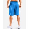 image:imageG Gradual Mens Long Basketball Shorts with Zipper Pocket 911 Quick Dry Gym Shorts Lightweight Athletic Shorts for MenBlue