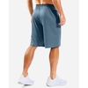 image:imageG Gradual Mens Long Basketball Shorts with Zipper Pocket 911 Quick Dry Gym Shorts Lightweight Athletic Shorts for MenDusty Blue