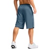 image:imageG Gradual Mens Long Basketball Shorts with Zipper Pocket 911 Quick Dry Gym Shorts Lightweight Athletic Shorts for MenDusty Blue