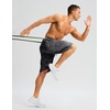 image:imageG Gradual Mens Long Basketball Shorts with Zipper Pocket 911 Quick Dry Gym Shorts Lightweight Athletic Shorts for MenGray Camo
