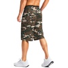 image:imageG Gradual Mens Long Basketball Shorts with Zipper Pocket 911 Quick Dry Gym Shorts Lightweight Athletic Shorts for MenGreen Camo