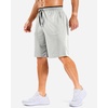 image:imageG Gradual Mens Long Basketball Shorts with Zipper Pocket 911 Quick Dry Gym Shorts Lightweight Athletic Shorts for MenLight Gray