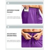 image:imageG Gradual Mens Long Basketball Shorts with Zipper Pocket 911 Quick Dry Gym Shorts Lightweight Athletic Shorts for MenPurple