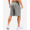 image:imageG Gradual Mens Long Basketball Shorts with Zipper Pocket 911 Quick Dry Gym Shorts Lightweight Athletic Shorts for MenSteel