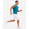 image:imageG Gradual Mens Long Basketball Shorts with Zipper Pocket 911 Quick Dry Gym Shorts Lightweight Athletic Shorts for MenWhite