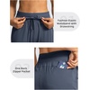 image:imageG Gradual Womens Joggers with Zipper Pockets High Waisted Jogger Pants  Tapered Sweatpants 4 Pockets Soft Stretch Lightweight Wash Well Workout Athletic Running Casual WalkingDusty Blue