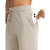 image:imageG Gradual Womens Joggers with Zipper Pockets High Waisted Jogger Pants  Tapered Sweatpants 4 Pockets Soft Stretch Lightweight Wash Well Workout Athletic Running Casual WalkingPale