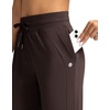 image:imageG Gradual Womens Joggers with Zipper Pockets High Waisted Jogger Pants  Tapered Sweatpants 4 Pockets Soft Stretch Lightweight Wash Well Workout Athletic Running Casual WalkingBrown