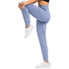 image:imageG Gradual Womens Joggers with Zipper Pockets High Waisted Jogger Pants  Tapered Sweatpants 4 Pockets Soft Stretch Lightweight Wash Well Workout Athletic Running Casual WalkingLight Blue