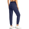 image:imageG Gradual Womens Joggers with Zipper Pockets High Waisted Jogger Pants  Tapered Sweatpants 4 Pockets Soft Stretch Lightweight Wash Well Workout Athletic Running Casual WalkingNavy