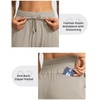 image:imageG Gradual Womens Joggers with Zipper Pockets High Waisted Jogger Pants  Tapered Sweatpants 4 Pockets Soft Stretch Lightweight Wash Well Workout Athletic Running Casual WalkingPale