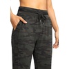 image:imageG Gradual Womens Joggers with Zipper Pockets High Waisted Jogger Pants  Tapered Sweatpants 4 Pockets Soft Stretch Lightweight Wash Well Workout Athletic Running Casual WalkingGreen Camo