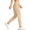 image:imageG Gradual Womens Joggers with Zipper Pockets High Waisted Jogger Pants  Tapered Sweatpants 4 Pockets Soft Stretch Lightweight Wash Well Workout Athletic Running Casual WalkingKhaki