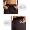 image:imageG Gradual Womens Joggers with Zipper Pockets High Waisted Jogger Pants  Tapered Sweatpants 4 Pockets Soft Stretch Lightweight Wash Well Workout Athletic Running Casual WalkingBrown