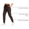 image:imageG Gradual Womens Joggers with Zipper Pockets High Waisted Jogger Pants  Tapered Sweatpants 4 Pockets Soft Stretch Lightweight Wash Well Workout Athletic Running Casual WalkingBrown