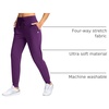 image:imageG Gradual Womens Joggers with Zipper Pockets High Waisted Jogger Pants  Tapered Sweatpants 4 Pockets Soft Stretch Lightweight Wash Well Workout Athletic Running Casual WalkingPurple