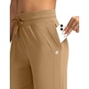 image:imageG Gradual Womens Joggers with Zipper Pockets High Waisted Jogger Pants  Tapered Sweatpants 4 Pockets Soft Stretch Lightweight Wash Well Workout Athletic Running Casual WalkingDark Khaki