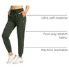 image:imageG Gradual Womens Joggers with Zipper Pockets High Waisted Jogger Pants  Tapered Sweatpants 4 Pockets Soft Stretch Lightweight Wash Well Workout Athletic Running Casual WalkingOlive Green
