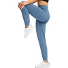image:imageG Gradual Womens Joggers with Zipper Pockets High Waisted Jogger Pants  Tapered Sweatpants 4 Pockets Soft Stretch Lightweight Wash Well Workout Athletic Running Casual WalkingSlate Blue