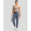 image:imageG Gradual Womens Joggers with Zipper Pockets High Waisted Jogger Pants  Tapered Sweatpants 4 Pockets Soft Stretch Lightweight Wash Well Workout Athletic Running Casual WalkingDusty Blue