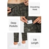 image:imageG Gradual Womens Pants with Deep Pockets 78 Stretch Ankle Sweatpants  Golf Athletic Travel Lounge Business Casual Butter Soft 4way Stretch Wash and Dry Well Flattering LightweightGreen Camo