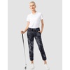 image:imageG Gradual Womens Pants with Deep Pockets 78 Stretch Ankle Sweatpants  Golf Athletic Travel Lounge Business Casual Butter Soft 4way Stretch Wash and Dry Well Flattering LightweightBlack Tie Dye