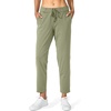 image:imageG Gradual Womens Pants with Deep Pockets 78 Stretch Ankle Sweatpants  Golf Athletic Travel Lounge Business Casual Butter Soft 4way Stretch Wash and Dry Well Flattering LightweightMatcha Green