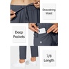 image:imageG Gradual Womens Pants with Deep Pockets 78 Stretch Ankle Sweatpants  Golf Athletic Travel Lounge Business Casual Butter Soft 4way Stretch Wash and Dry Well Flattering LightweightDark Grey