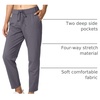 image:imageG Gradual Womens Pants with Deep Pockets 78 Stretch Ankle Sweatpants  Golf Athletic Travel Lounge Business Casual Butter Soft 4way Stretch Wash and Dry Well Flattering LightweightGrey