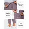 image:imageG Gradual Womens Pants with Deep Pockets 78 Stretch Ankle Sweatpants  Golf Athletic Travel Lounge Business Casual Butter Soft 4way Stretch Wash and Dry Well Flattering LightweightDusty Purple