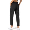 image:imageG Gradual Womens Pants with Deep Pockets 78 Stretch Ankle Sweatpants  Golf Athletic Travel Lounge Business Casual Butter Soft 4way Stretch Wash and Dry Well Flattering LightweightBlack