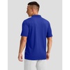 image:imageMens Golf Polo Shirts Dry Fit Moisture Wicking Performance Short Sleeve  Regular Fit 3 Button Collared Shirts Sun Protection Lightweight Breathable Pique Fabric Athletic Work Smart Casual PoloAroyal Blue