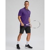 image:imageMens Golf Polo Shirts Dry Fit Moisture Wicking Performance Short Sleeve  Regular Fit 3 Button Collared Shirts Sun Protection Lightweight Breathable Pique Fabric Athletic Work Smart Casual PoloApurple