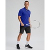 image:imageMens Golf Polo Shirts Dry Fit Moisture Wicking Performance Short Sleeve  Regular Fit 3 Button Collared Shirts Sun Protection Lightweight Breathable Pique Fabric Athletic Work Smart Casual PoloAroyal Blue