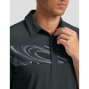image:imageMens Golf Polo Shirts Dry Fit Moisture Wicking Performance Short Sleeve  Regular Fit 3 Button Collared Shirts Sun Protection Lightweight Breathable Pique Fabric Athletic Work Smart Casual PoloBlack Galaxy