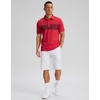 image:imageMens Golf Polo Shirts Dry Fit Moisture Wicking Performance Short Sleeve  Regular Fit 3 Button Collared Shirts Sun Protection Lightweight Breathable Pique Fabric Athletic Work Smart Casual PoloBred Stripe