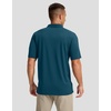 image:imageMens Golf Polo Shirts Dry Fit Moisture Wicking Performance Short Sleeve  Regular Fit 3 Button Collared Shirts Sun Protection Lightweight Breathable Pique Fabric Athletic Work Smart Casual PoloAreflecting Pond