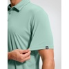 image:imageMens Golf Shirt Grid Lightweight Short Sleeve Dry Fit Collared Polo Shirts  Moisture Wicking BreathablePerformance Athletic Polo Shirts for MenLight Pea Green