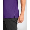 image:imageMens Golf Shirt Grid Lightweight Short Sleeve Dry Fit Collared Polo Shirts  Moisture Wicking BreathablePerformance Athletic Polo Shirts for MenPurple