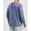 image:imageMens Sun Protection Hoodie Shirts Long Sleeve UPF 50 Swim Shirts  Fishing Rash Guard Quick Dry Breathable Lightweight Moisturewicking Thumbhole Cuffs Hooded Reflective Design HikingHeather Dusty Blue