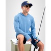 image:imageMens Sun Protection Hoodie Shirts Long Sleeve UPF 50 Swim Shirts  Fishing Rash Guard Quick Dry Breathable Lightweight Moisturewicking Thumbhole Cuffs Hooded Reflective Design HikingHeather Sky Blue