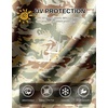 image:imageMens Sun Protection Shirts UPF 50 Long Sleeve Hoodie with 2 Pockets  UV SPF Lightweight Fishing Hiking Rash Guard Breathable Cool ShirtOlivine Brown Camo