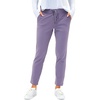 image:imageG Gradual Womens Pants with Deep Pockets 78 Stretch Ankle Sweatpants  Golf Athletic Travel Lounge Business Casual Butter Soft 4way Stretch Wash and Dry Well Flattering LightweightPurple