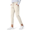 image:imageG Gradual Womens Pants with Deep Pockets 78 Stretch Ankle Sweatpants  Golf Athletic Travel Lounge Business Casual Butter Soft 4way Stretch Wash and Dry Well Flattering LightweightLight Khaki