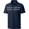 image:imageMens Golf Polo Shirts Dry Fit Moisture Wicking Performance Short Sleeve  Regular Fit 3 Button Collared Shirts Sun Protection Lightweight Breathable Pique Fabric Athletic Work Smart Casual PoloNavy Flower