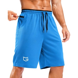 image:imageG Gradual Mens Long Basketball Shorts with Zipper Pocket 911 Quick Dry Gym Shorts Lightweight Athletic Shorts for MenBlue