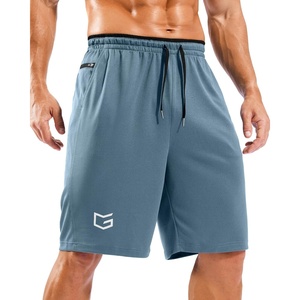 image:imageG Gradual Mens Long Basketball Shorts with Zipper Pocket 911 Quick Dry Gym Shorts Lightweight Athletic Shorts for MenDusty Blue
