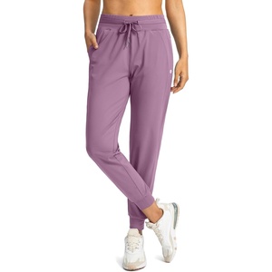 image:imageG Gradual Womens Joggers with Zipper Pockets High Waisted Jogger Pants  Tapered Sweatpants 4 Pockets Soft Stretch Lightweight Wash Well Workout Athletic Running Casual WalkingMauve Pink