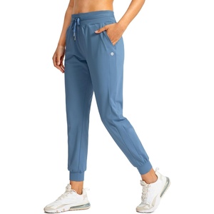 image:imageG Gradual Womens Joggers with Zipper Pockets High Waisted Jogger Pants  Tapered Sweatpants 4 Pockets Soft Stretch Lightweight Wash Well Workout Athletic Running Casual WalkingSlate Blue