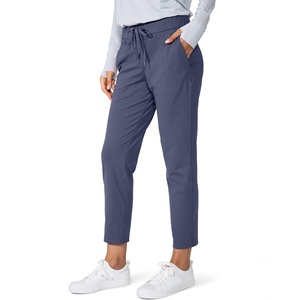 image:imageG Gradual Womens Pants with Deep Pockets 78 Stretch Ankle Sweatpants  Golf Athletic Travel Lounge Business Casual Butter Soft 4way Stretch Wash and Dry Well Flattering LightweightDusty Blue